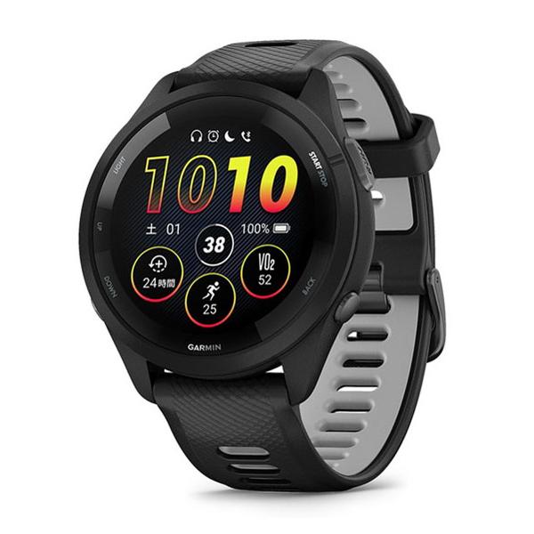 GARMIN ガーミン Forerunner 265 Music Black 010-02810-40 ブラック スマートウォッチ GPS ランニング