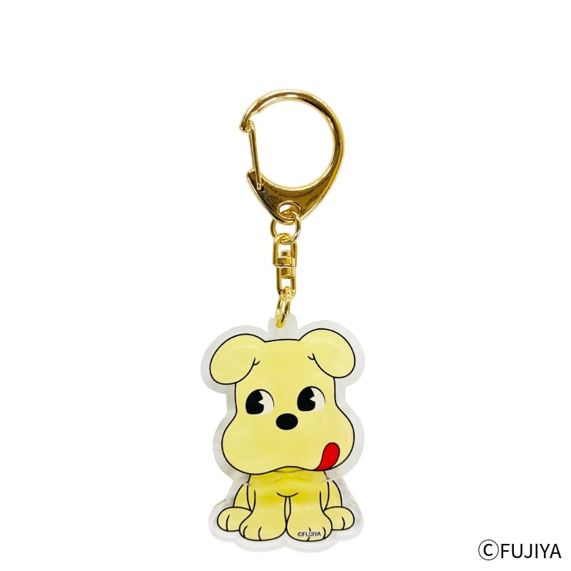 不二家 公式 ふりふりなかよしドッグアクリルキーホルダー ドッグ ペコちゃん キーホルダー キャラクター かわいい オリジナル 限定