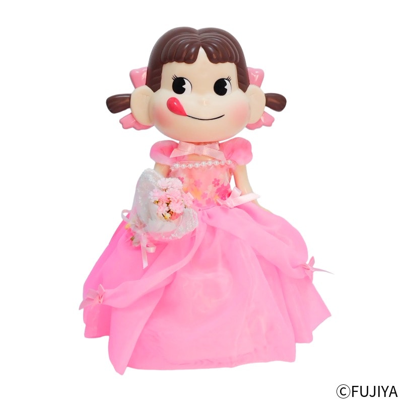 不二家 公式 スウィートガーデンウェディング ペコちゃん ドール 人形 ドレス かわいい 女の子