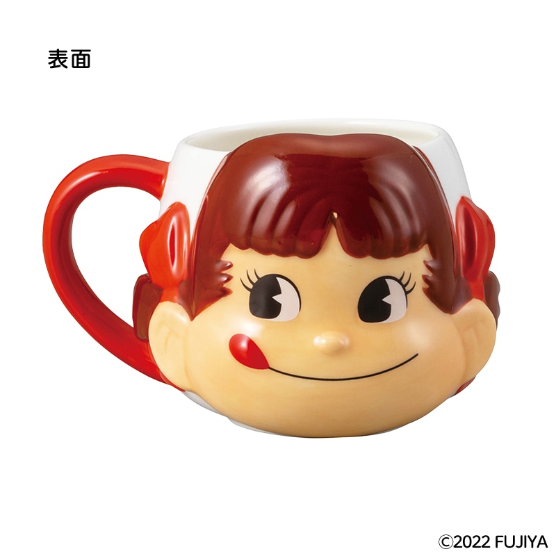 不二家 公式 フェイスマグペコちゃん 磁器 350cc ペコちゃん ペコ ぺこちゃん キャラクター