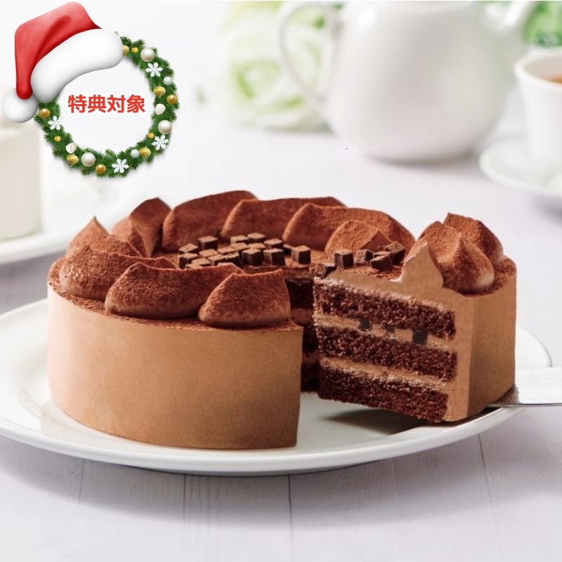 不二家 公式 送料無料 クリスマス 69% 糖質オフチョコ生ケーキ 5号 14.5cm 誕生日 お祝い 記念日 冷凍 ケーキ 糖質制限 チョコレートケーキ チョコケーキ ハイカカオ チョコ 低糖質 低糖質ケーキ