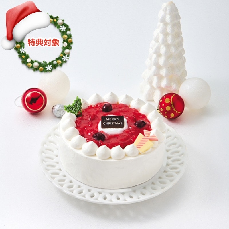 不二家 公式 送料無料 クリスマス ストロベリーミルキーケーキ5号 14.5cm クリスマス ギフト ストロベリー ミルキー 冷凍 ケーキ ペコちゃん