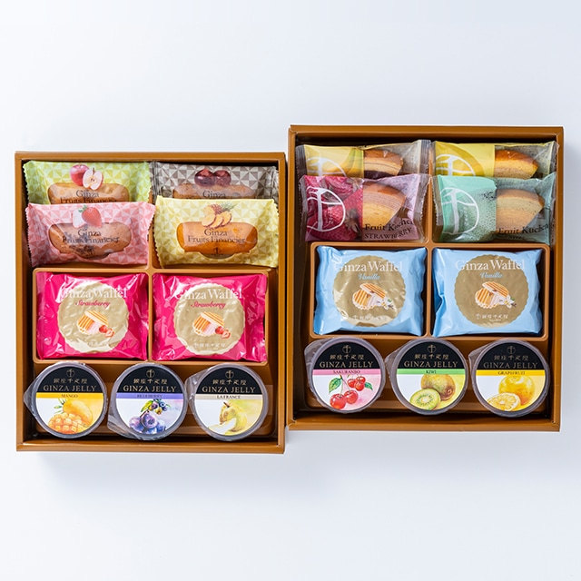 バレンタイン 2026 焼き菓子 バームクーヘン 詰合せ お菓子 スイーツ 贈り物 ギフト 千疋屋 パティスリー銀座千疋屋 銀座バラエティセット