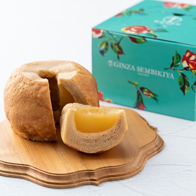 お歳暮 クリスマス 2025 焼き菓子 バームクーヘン お菓子 スイーツ 贈り物 ギフト 千疋屋 パティスリー銀座千疋屋 銀座アップルクーヘン2個