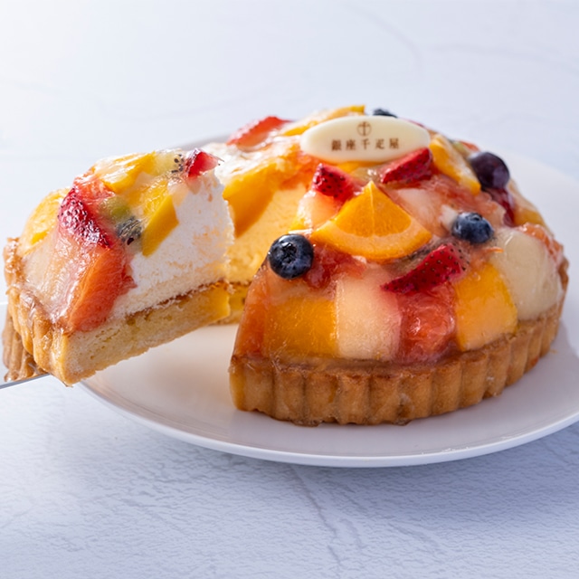 お歳暮 クリスマス 2025 ケーキ タルト お菓子 スイーツ 贈り物 ギフト 千疋屋 パティスリー銀座千疋屋 銀座タルト(フルーツ)