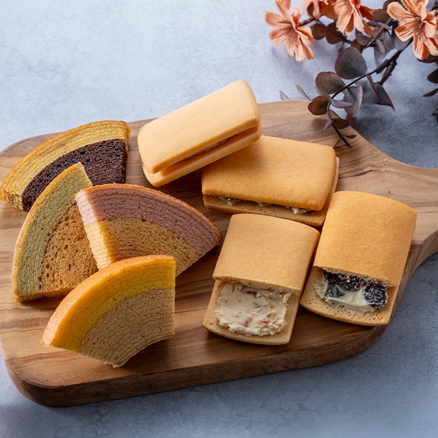 お歳暮 クリスマス 2025 焼き菓子 バームクーヘン 詰合せ お菓子 スイーツ 贈り物 ギフト 千疋屋 パティスリー銀座千疋屋 銀座ガトーセレクション