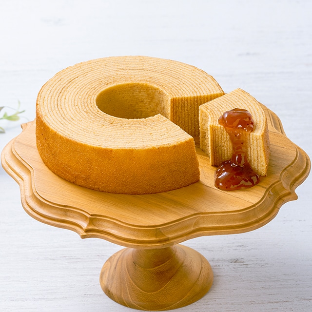 バレンタイン 2026 焼き菓子 バームクーヘン お菓子 スイーツ 贈り物 ギフト 千疋屋 パティスリー銀座千疋屋 銀座プレミアムバウムクーヘン