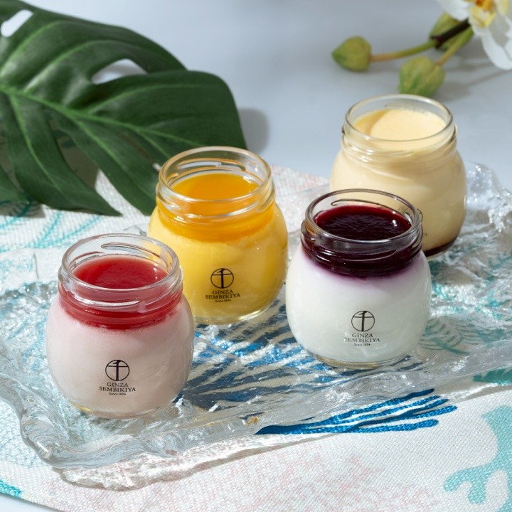 お歳暮 クリスマス 2025 ゼリー プリン お菓子 スイーツ 贈り物 ギフト 千疋屋 パティスリー銀座千疋屋 銀座プリン詰合せ