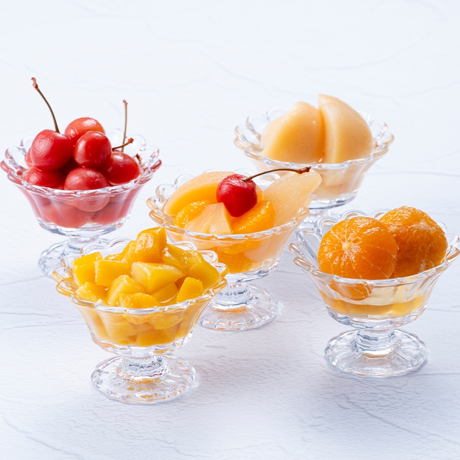 お歳暮 クリスマス 2025 ジュース お菓子 スイーツ 贈り物 ギフト 千疋屋 パティスリー銀座千疋屋 銀座フルーツコンポート5本