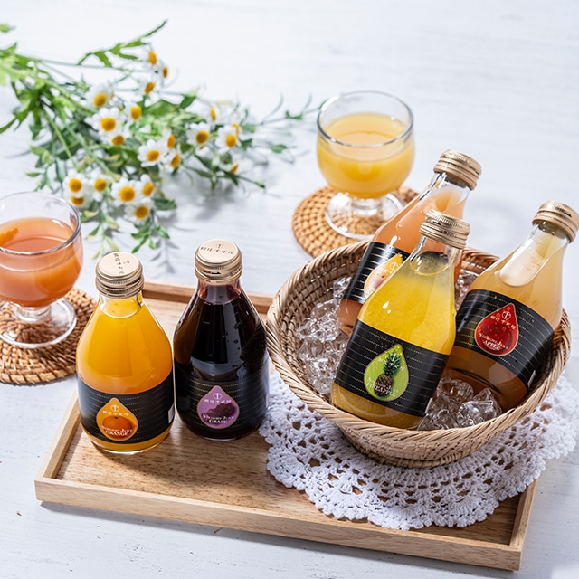 お歳暮 クリスマス 2025 ジュース お菓子 スイーツ 贈り物 ギフト 千疋屋 パティスリー銀座千疋屋 銀座ストレートジュース5本