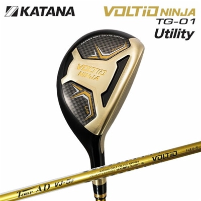 KATANA GOLF カタナゴルフ ユーティリティ VOLTIO NINJA TG-01 UTILITY TOUR AD VJ-5F U4 R