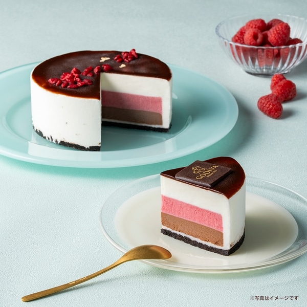 お中元 2026 アイス アイスクリーム ギフト プレゼント お返し ゴディバ公式 ゴディバ(GODIVA)【オンラインショップ限定・送料込】アイスケーキ ショコラフランボワーズ