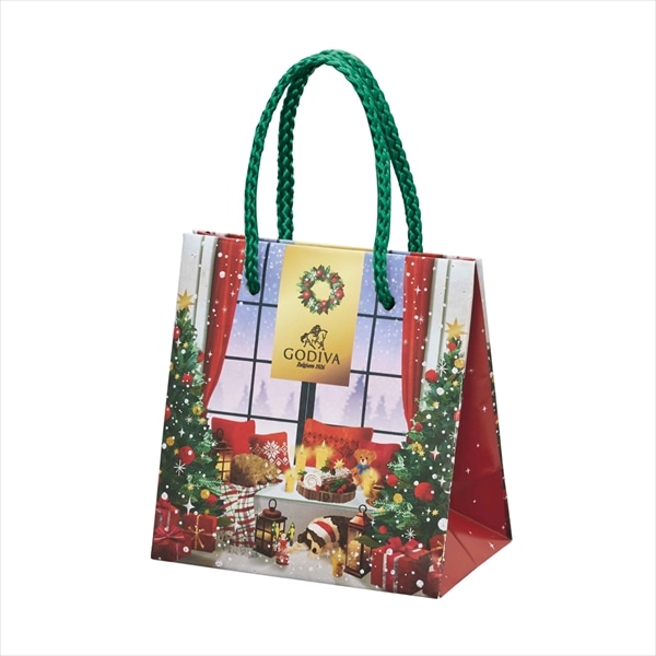 クリスマス ゴディバ公式 (GODIVA) ブッシュ ド ノエル G キューブ アソートメント(5粒入) チョコレート - 冬ギフト お歳暮