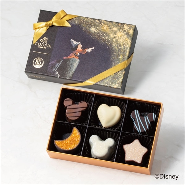 クリスマス ゴディバ公式 (GODIVA)ゴディバ 『ファンタジア』コレクション アソートメント(6粒入)バッグセット チョコレート - 冬ギフト お歳暮