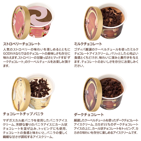 アイス アイスクリーム ギフト プレゼント お返し ゴディバ公式 ゴディバ(GODIVA)【送料込】アイス コレクション(6個入)