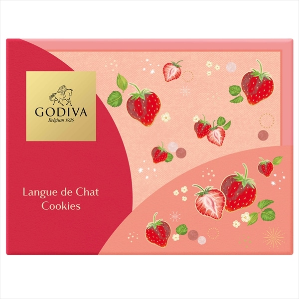 バレンタイン 2026 ゴディバ公式(GODIVA)あまおう苺ラングドシャクッキー アソートメント(30枚入)クッキー ビスケット(ギフト スイーツ プレゼント)