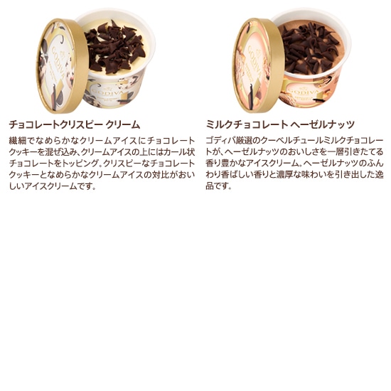 アイス アイスクリーム ギフト プレゼント お返し ゴディバ公式 ゴディバ(GODIVA)【送料込】アイス コレクション(6個入)