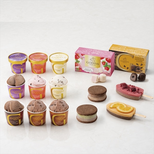 アイス アイスクリーム ギフト プレゼント お返し ゴディバ公式 ゴディバ(GODIVA)【送料込】アイス バラエティーコレクション(15個入)