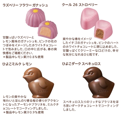 ゴディバ公式(GODIVA)羽ばたく 花咲く春 アソートメント(8粒入)チョコレート(ギフト スイーツ プレゼント)