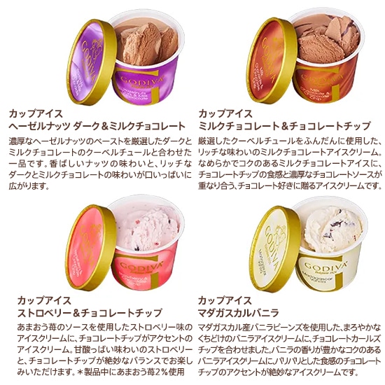 アイス アイスクリーム ギフト プレゼント お返し ゴディバ公式 ゴディバ(GODIVA)【オンラインショップ限定・送料込】アイス シーズナルコレクション(14個入)+スプーン2本付き
