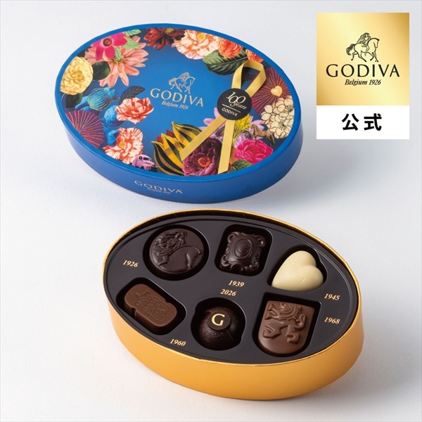 バレンタイン 2026 ゴディバ公式（GODIVA）100年の遊び心 アソートメント（6粒入）チョコレート（ギフト スイーツ プレゼント）