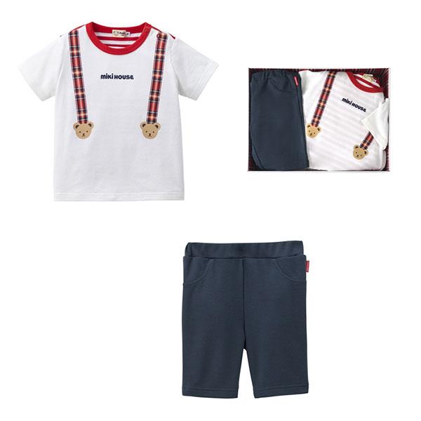 ミキハウス ベア 半袖Tシャツセット