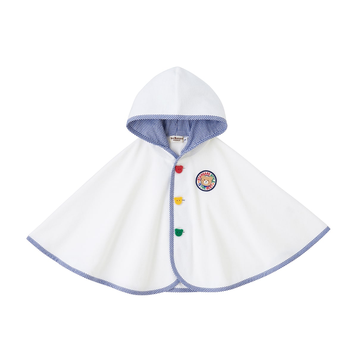 ミキハウス ホットビスケッツ ポンチョ