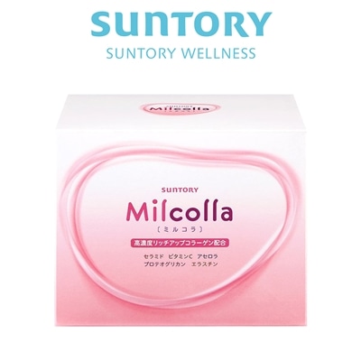 サントリー 公式 Milcolla (ミルコラ) コラーゲン ミルクセラミド ビタミンC アセロラ 30包/約30日分