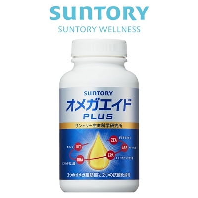 サントリー 公式 オメガエイドPLUS 機能性表示食品 オメガ脂肪酸 オメガ3 サプリメント サプリ 360粒入/約60日分