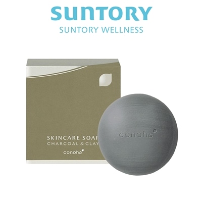 サントリー 公式 conoha (コノハ) スキンケアソープ チャコール・クレイ 落とす洗顔 100g/個