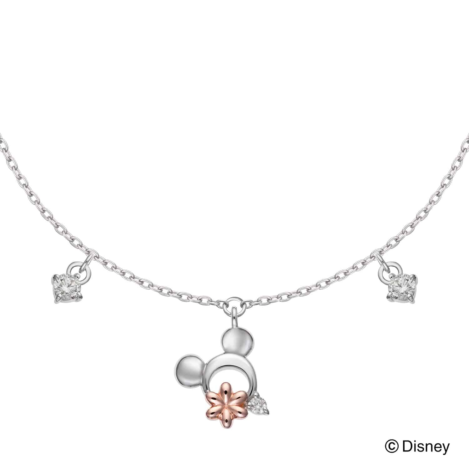 ミッキーマウスK10WG/K10PGブレスレット