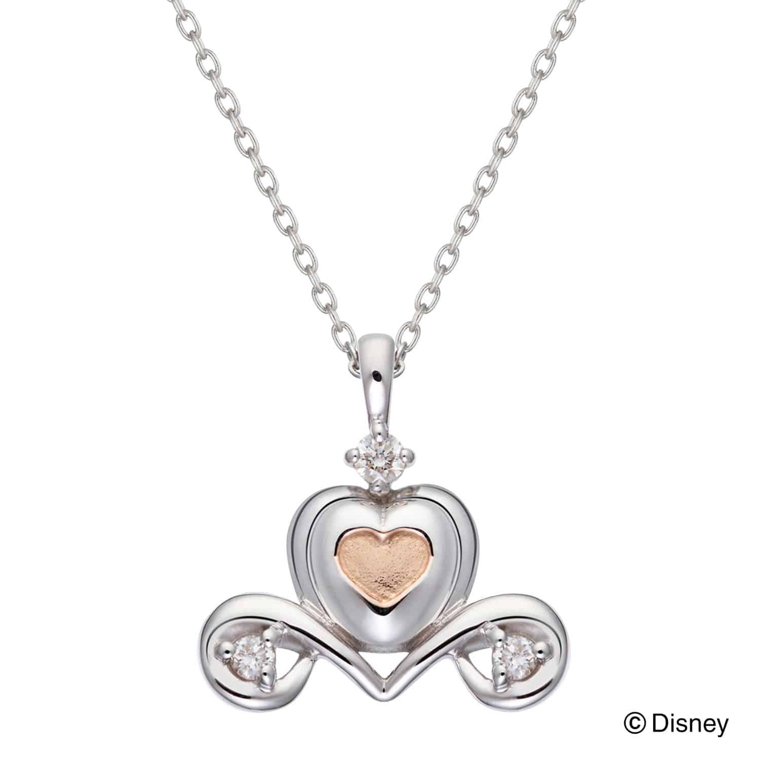 ディズニーシンデレラK10WG/K10PGペンダント