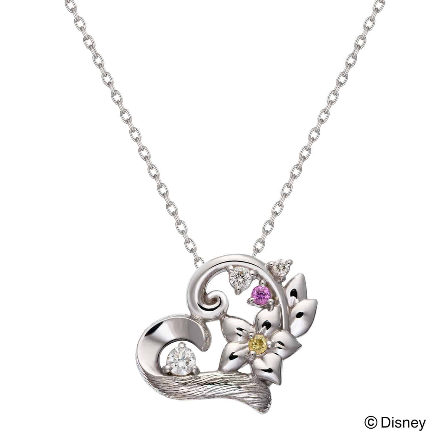 ディズニーラプンツェルK10WGペンダント