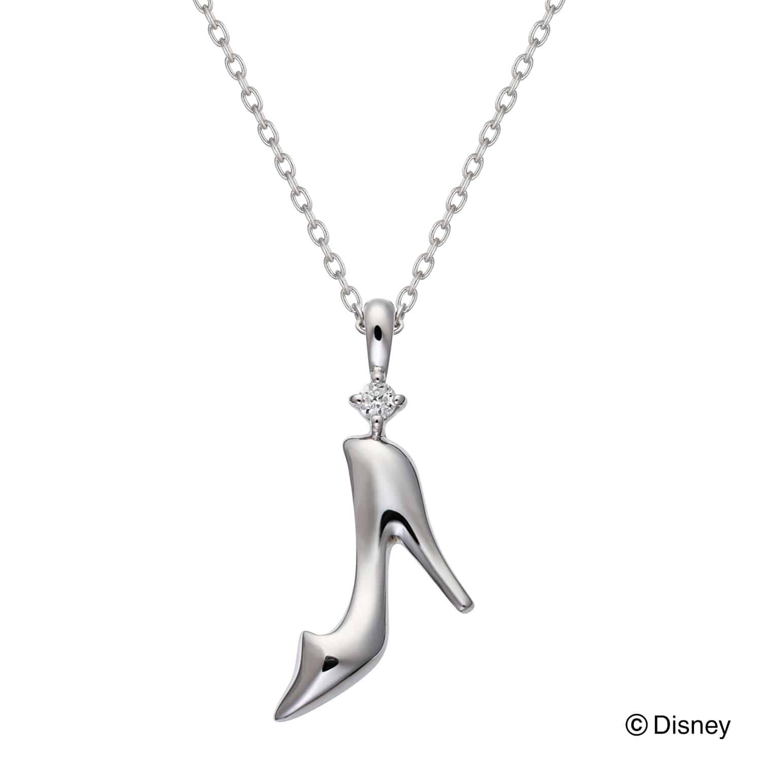 ディズニーシンデレラK10WGペンダント