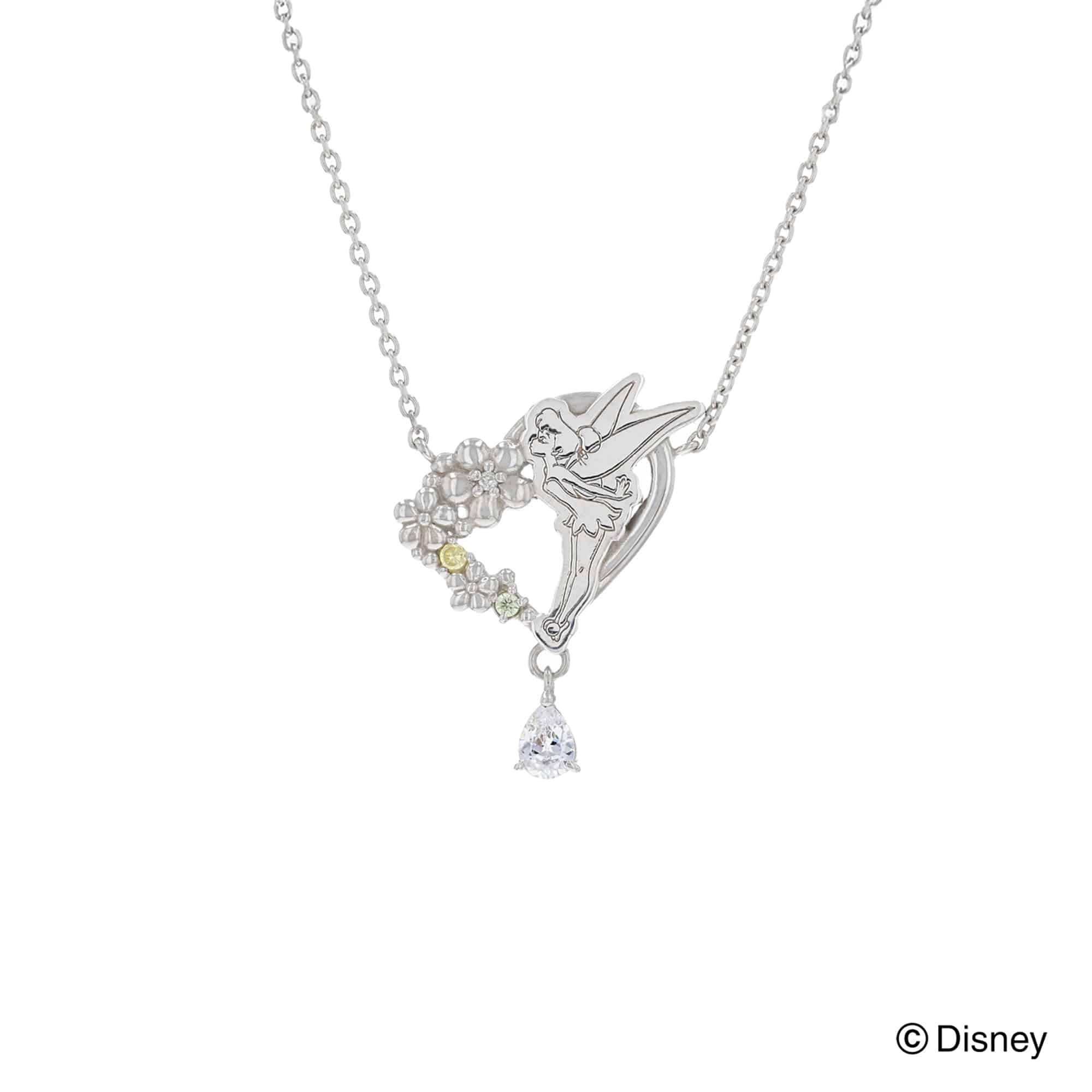 【限定数量ケース付】ディズニー ティンカーベル シルバーペンダント