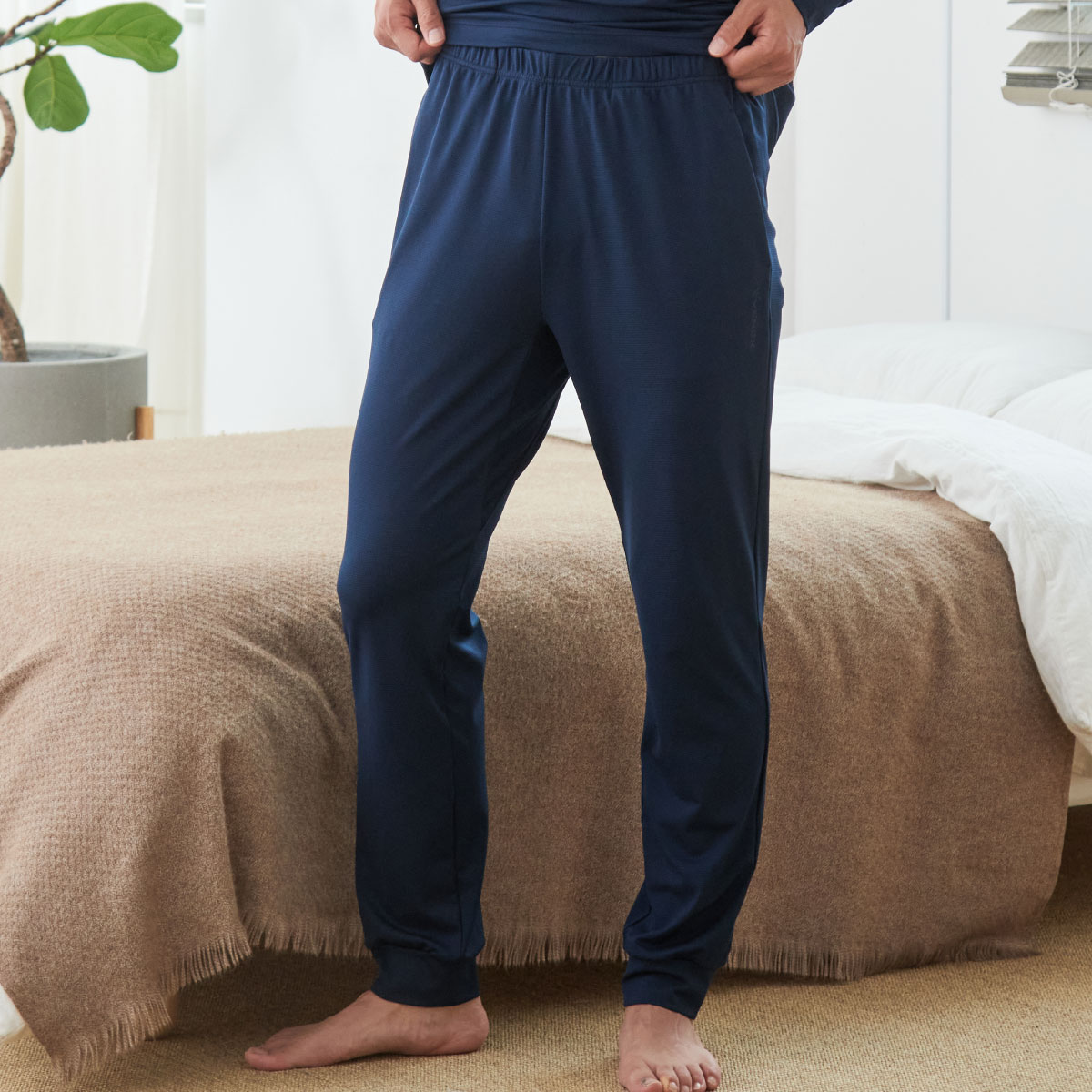 ベネクス リカバリーウェア 一般医療機器 スタンダードドライ+ ジョガーパンツ メンズ ネイビー