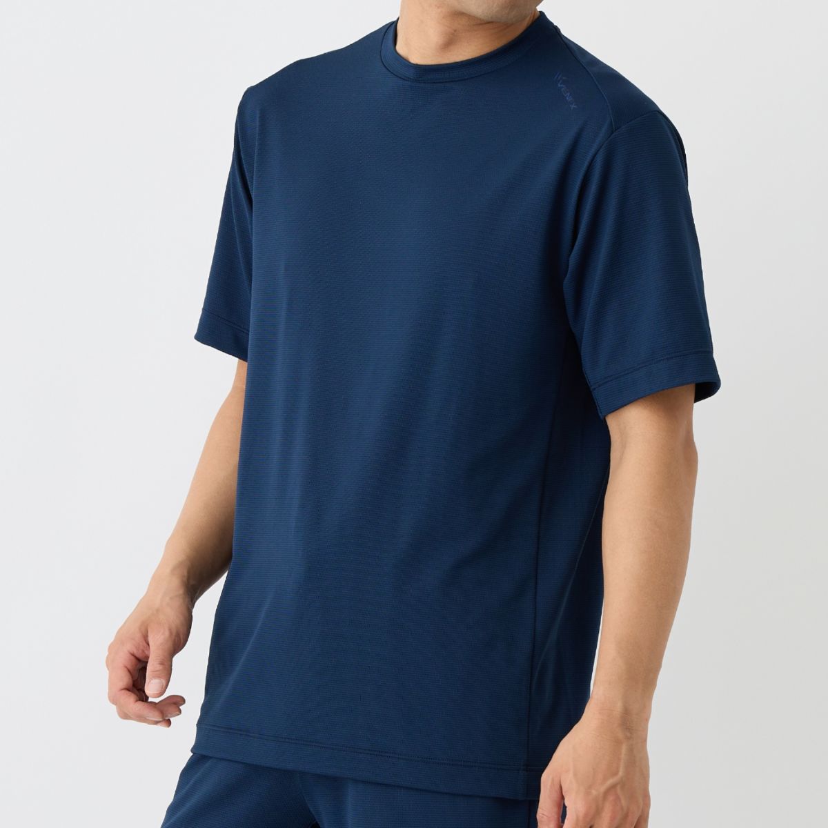 ベネクス リカバリーウェア 一般医療機器 スタンダードドライ+ ショートスリーブ メンズ ネイビー