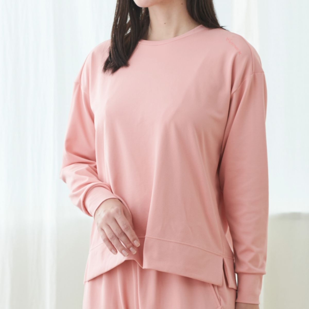 ベネクス リカバリーウェア 一般医療機器 スタンダードドライ+ ロングスリーブクルーネック レディース サクラ