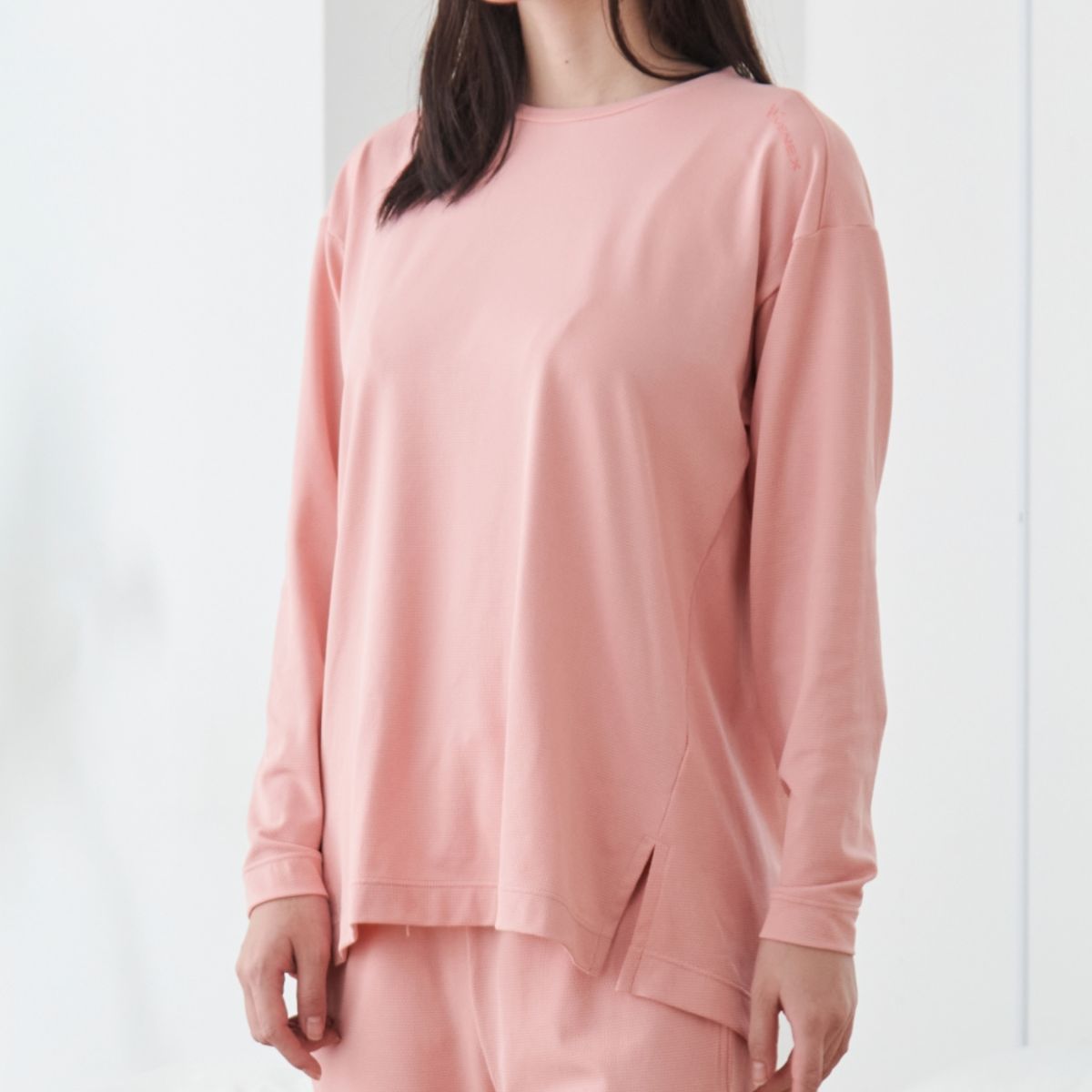 ベネクス リカバリーウェア 一般医療機器 スタンダードドライ+ ボートネックロングスリーブ レディース サクラ