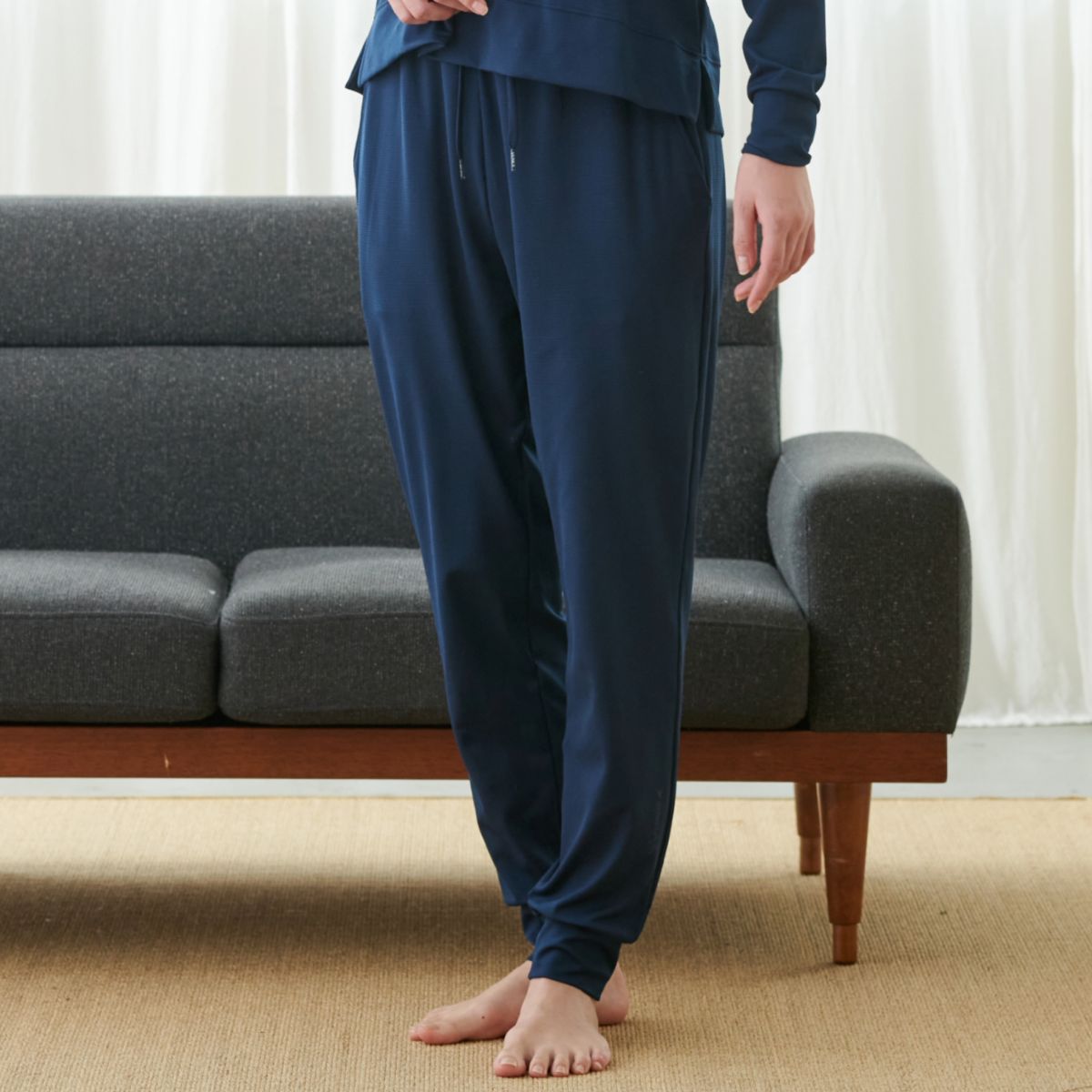 ベネクス リカバリーウェア 一般医療機器 スタンダードドライ+ ジョガーパンツ レディース ネイビー