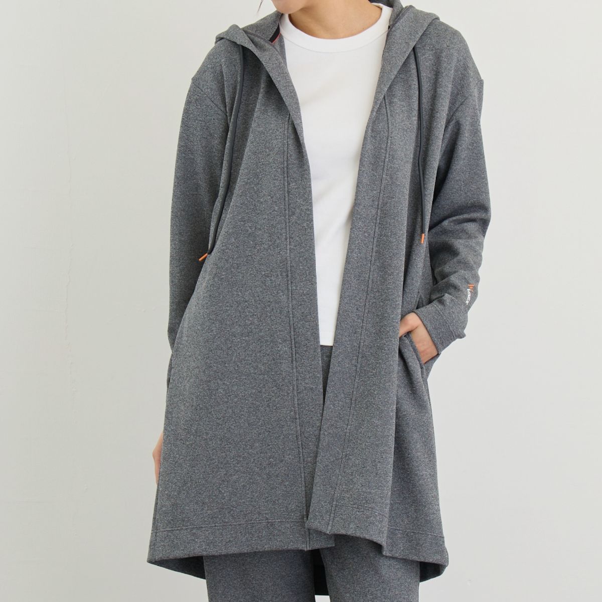 ベネクス リカバリーウェア リカバリームーヴ カーディガン レディース 杢グレー