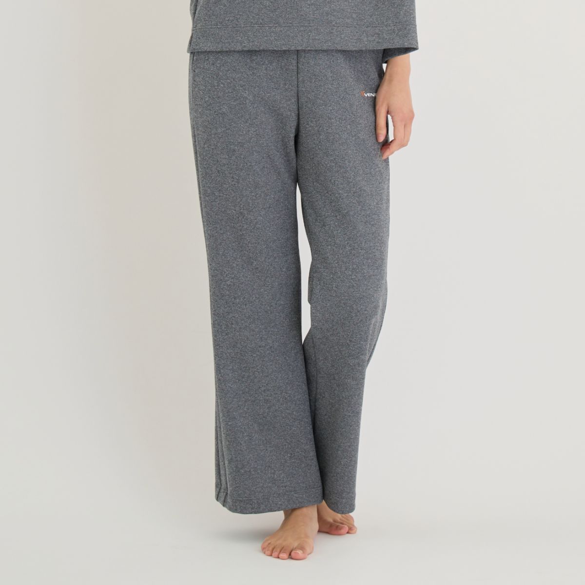 ベネクス リカバリーウェア 一般医療機器 リカバリームーヴ ワイドパンツ レディース 杢グレー