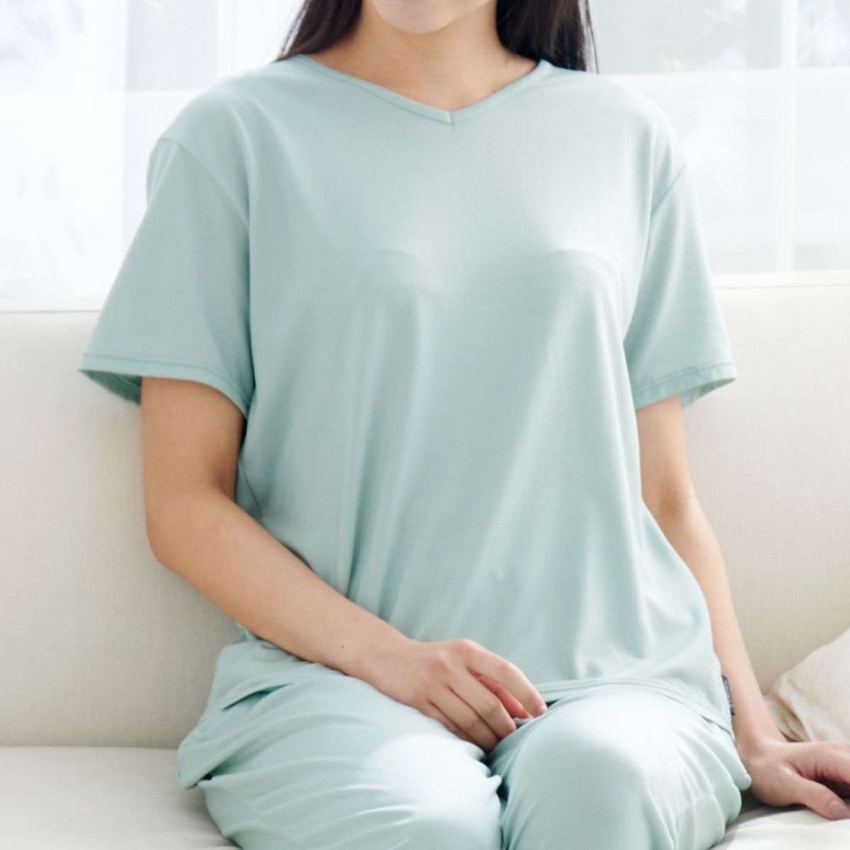 ベネクス リカバリーウェア コンフォートクール レディース ショートスリーブ ミント