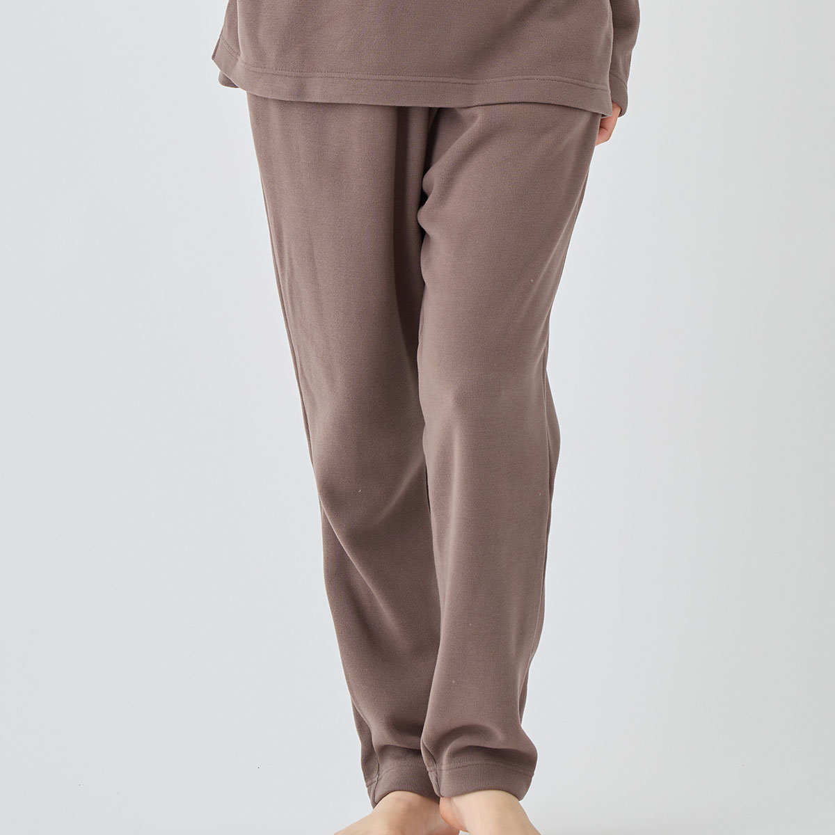 ベネクス リカバリーウェア コンフォートヒート テーパードパンツ レディース モカ