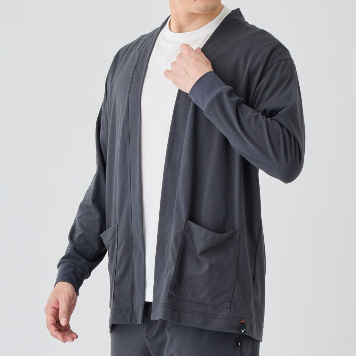 ベネクス リカバリーウェア リカバリーデイズ ロングカーディガン メンズ ファントムブラック