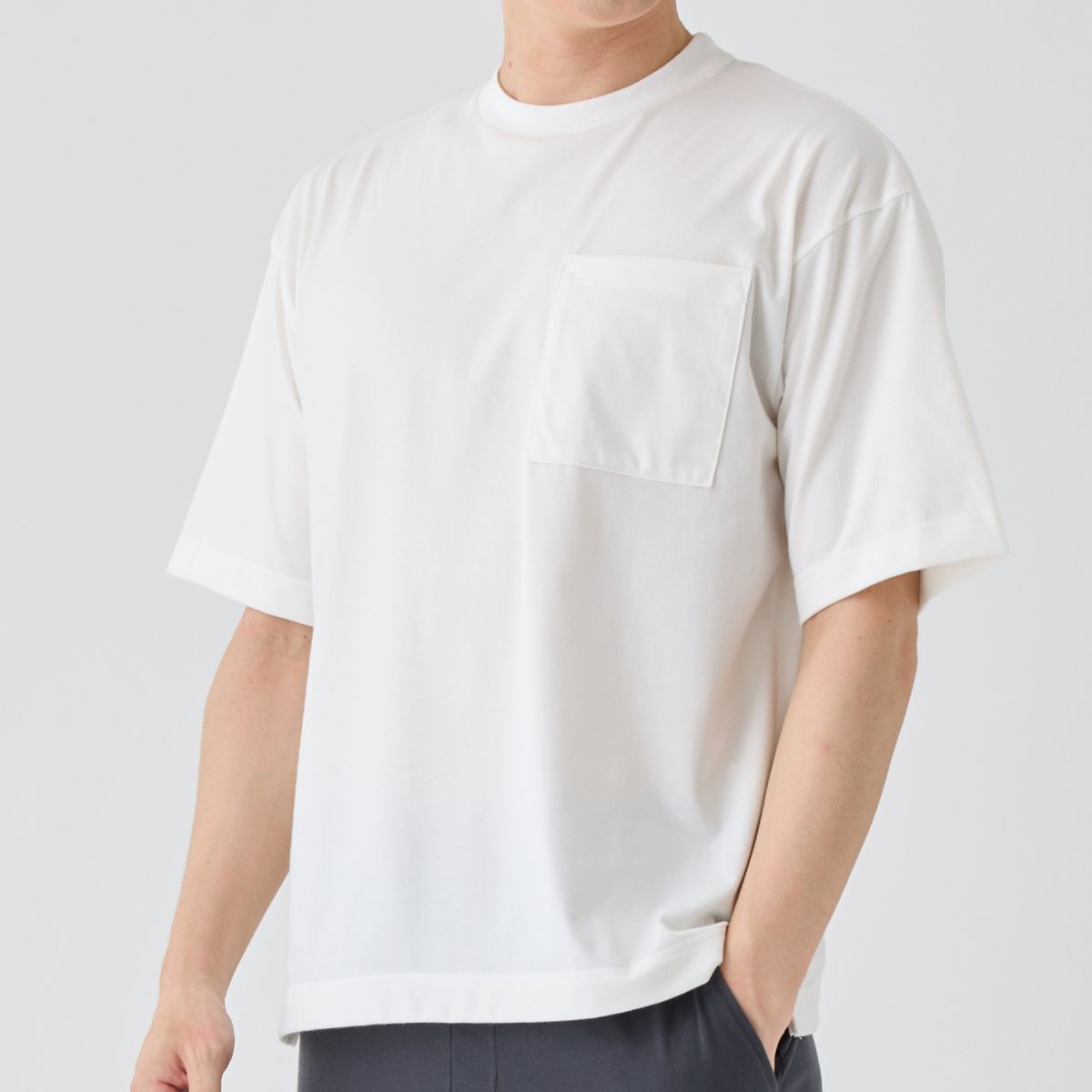 ベネクス リカバリーウェア リカバリーデイズ  一般医療機器 ショートスリーブ ポケット T メンズ ホワイト