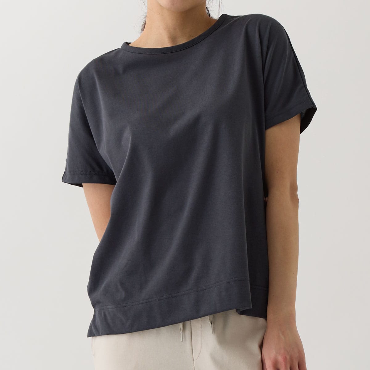 ベネクス リカバリーウェア リカバリーデイズ  一般医療機器  ショートスリーブTシャツ レディース ファントムブラック