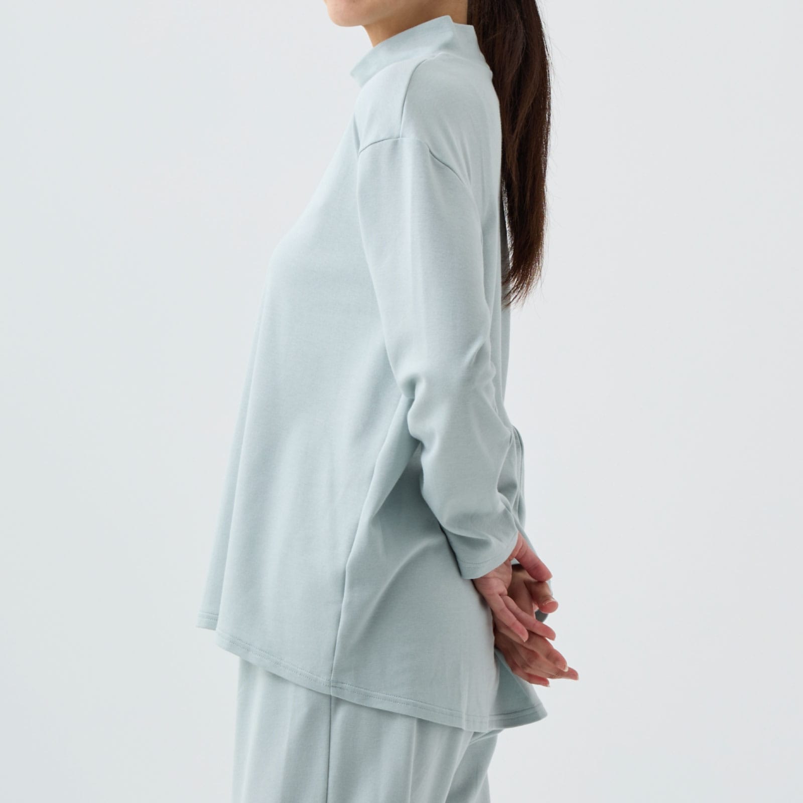 ベネクス リカバリーウェア コンフォートタッチ ハイネック 長袖 レディース ミント