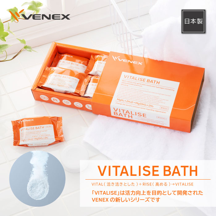 ベネクス バイタライズバス 8個入り 入浴剤