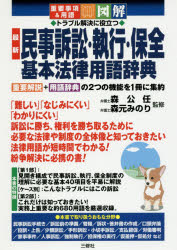 トラブル解決に役立つ最新民事訴訟・執行・保全基本法律用語辞典　重要事項＆用語　図解
